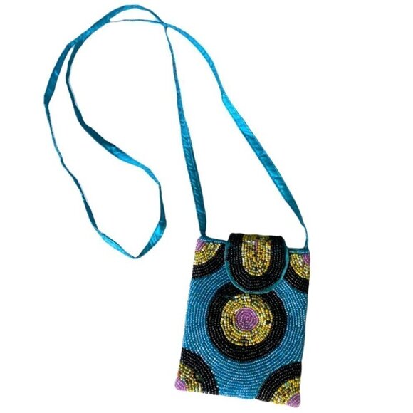 BEAUTIFUL Beaded Vintage Style Purse - Picture 2 of 7